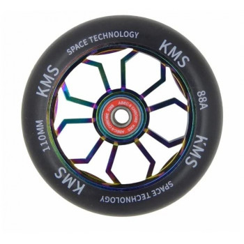 Колесо для трюкового самоката KMS Sport 110 мм алюминий бензин медуза 20046