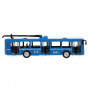 Машина Метрополитен Троллейбус 16,5 см синяя металл инерция Технопарк SB-16-65-WB(20-1)