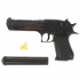 Пистолет пневматический Airsoft Gun C20+ (металл, съемный магазин, глушитель, пульки) 1B00276