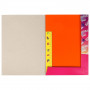 Набор цветная бумага и цветной картон Барби Экстра (8+8) Умка SPC-67184-BRB