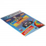 Набор цветная бумага и цветной картон Hot Wheels (8+8) Умка SPC-55344-HW