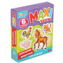 Макси-пазлы для малышей Домашние животные (6 пазлов) Умные игры 4680107902177