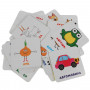 Развивающая игра IQ чемоданчик Ферма Синий трактор (35 карточек) Умные игры 4680107907370
