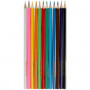 Цветные карандаши Синий Трактор 12 цветов трёхгранные Умка CPT12-52002-STR