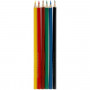 Цветные карандаши Оранжевая корова 6 цветов трёхгранные Умка CPT6-52090-ORCOW