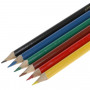 Цветные карандаши Оранжевая корова 6 цветов трёхгранные Умка CPT6-52090-ORCOW