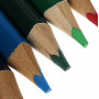 Цветные карандаши Синий Трактор 12 цветов трёхгранные толстые Умка CPJ12-52004-STR