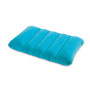 Подушка надувная голубая (43х28х9) Intex 68676
