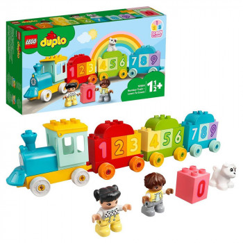 Конструктор Поезд с цифрами учимся считать Lego Duplo 10954