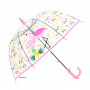 Зонт-трость Фламинго полуавтомат (полиэтилен) 69986