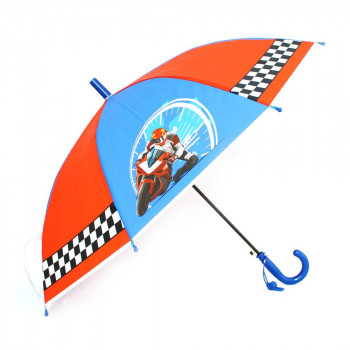 Зонт-трость Speed со свистком полуавтомат (полиэтилен) 69989-4