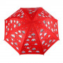 Зонт-трость Машинки красный полуавтомат (ткань) 69990