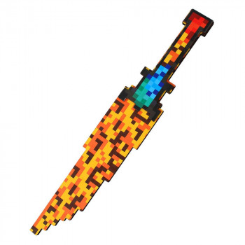Нож пиксель maxi желтый 40 см (дерево) KR2707215-4