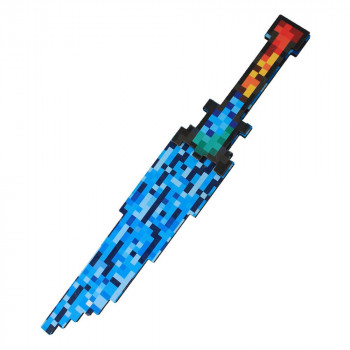 Нож пиксель maxi синий 40 см (дерево) KR2707215-5