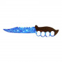 Нож-кастет Голубая сталь 18 см (дерево) KR2707236-1