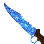 Нож-кастет Голубая сталь 18 см (дерево) KR2707236-1