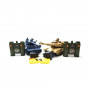 Танковый бой Tiger vs Abrams на р/у (свет, звук) Zegan 99822