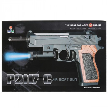 Пистолет (фонарь, пульки) (P2117-C) 1B00096