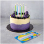 Свечи для торта 13 см пастель (12 шт) 1502-1128