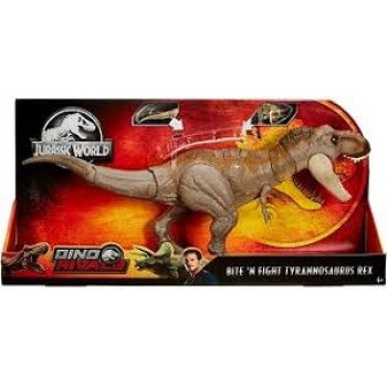 Игрушка динозавр Jurassic World "Ти-Рекс" - Двойной удар