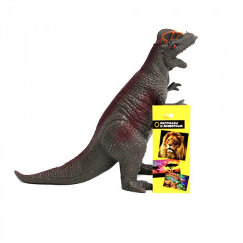 Динозавр-тянучка Играем Вместе Рассказы о животных, цвет серый