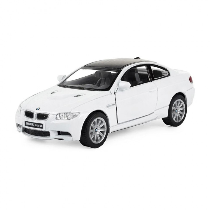 Машина BMW M3 Coupe белая металл инерция Kinsmart КТ5348W