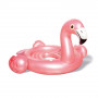 Надувной плот-остров Розовый фламинго Intex 57297