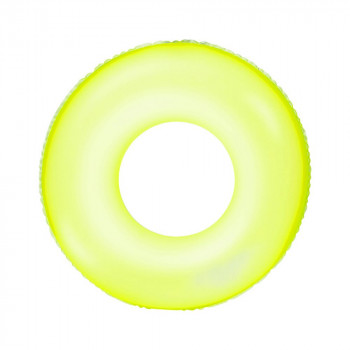Круг надувной Неон желтый (91 см) от 9 лет Intex 59262