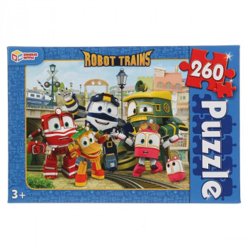 Пазлы классические Robot Trains (260 деталей) Умные игры 4630115523659