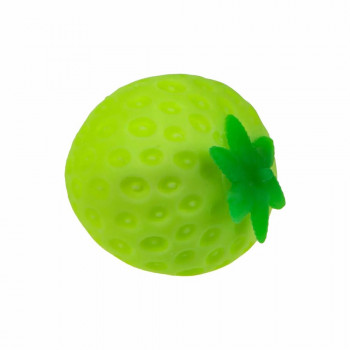 Игрушка антистресс 1 Toy Крутой замес, Т18025, клубника, 5 см, 1 шт, цвет салатовый