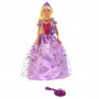 Кукла c аксессуарами Defa Lucy (свет, звук)  в фиолетовом платье