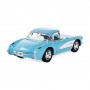 Машина 1957 Chevrolet Corvette голубая ретро металл инерция Kinsmart КТ5316W