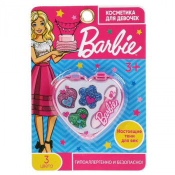 Косметика для девочек "Барби" тени, аппликатор, Милая Леди