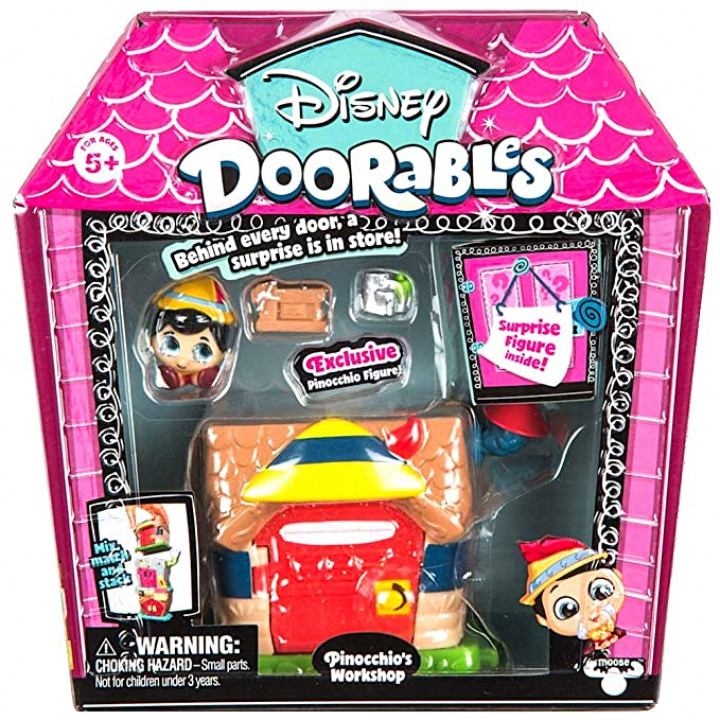 Игровой набор Doorables Дисней Мастерская Пиноккио 69413