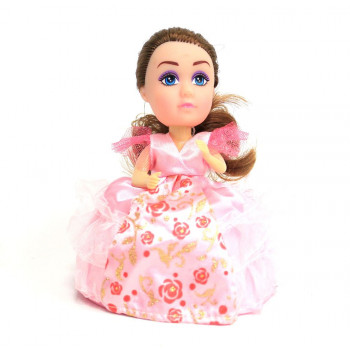 Кукла - сюрприз Принцесса Мороженого (Яблочный аромат), цвет розовый