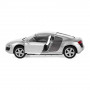 Машина Audi R8 серебро металл инерция Kinsmart КТ5315W