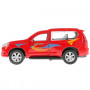 Машина Toyota Land Cruiser Prado Спорт 12 см красная металл инерция Технопарк PRADO-S