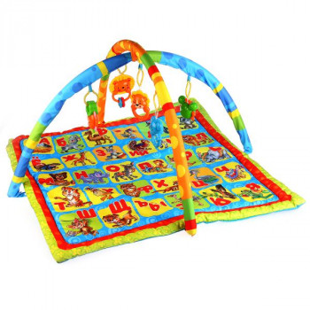 Игровой коврик Азбука животных с игрушками на подвеске Умка B1606334-R2