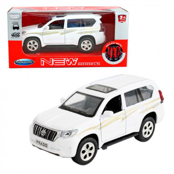 Машина New models 12 см металл инерция белый (свет, звук) Kings toy K233-H65120