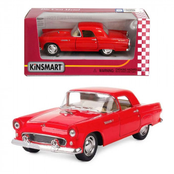 Машина 1955 Ford Thunderbird ретро красная металл инерция Kinsmart KT5319W