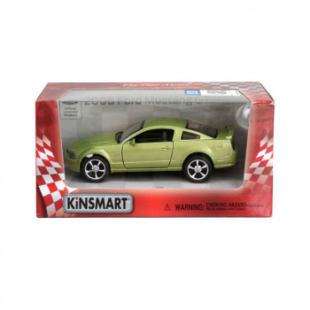 Машина Ford Mustang GT-спортивная зеленый KT5091WF