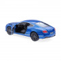 Машина Bentley Continental GT Speed 2012 синяя металл инерция Kinsmart КТ5369W