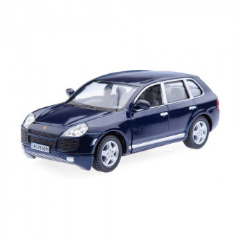 Машина Porshe Cayenne Turbo синяя металл инерция Kinsmart КТ5075W