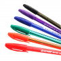 Шариковые ручки 6 цветов (цветной корпус) Asmar AR-1194-6