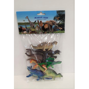 Набор фигурок Динозавры 7 шт. в пакете 99087