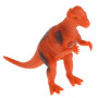 Динозавр "Рассказы о животных" озвученный, 15 см, рыжий