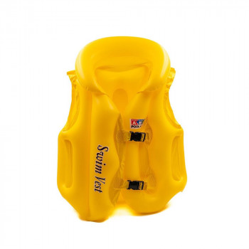 Жилет надувной желтый (от 1,5-5 лет) Swim Ring 91221