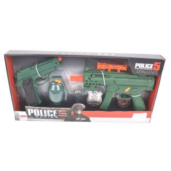 Игровой набор Полицейский 5 предметов Арт.283-3
