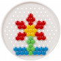 Мозаика Ми-Ми-Мишки пластик (80 фишек, 4 цвета, круглая 185 мм) Умные игры 4680107915146