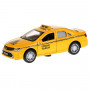Машина Toyota Camry Такси 12 см желтая металл инерция Технопарк CAMRY-T